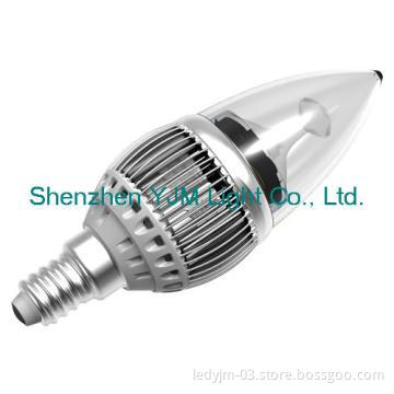 3*1.2W Candle LED light Bulbs,UL/CEwith 3 years warranty